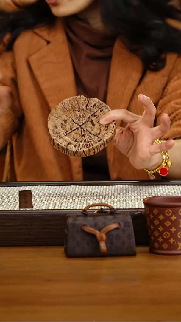 【闪购商品】紫砂茶壶木纹壶承