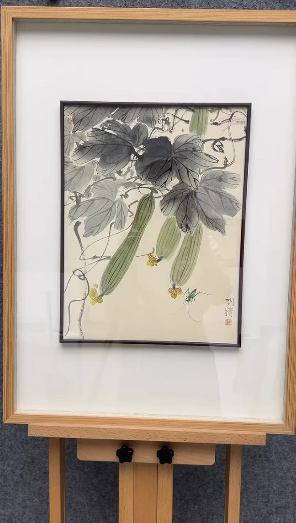 国画邹训精-1.2平尺-国画作品