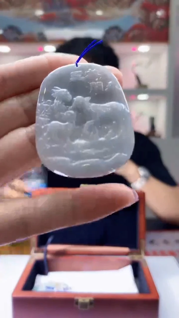 翡翠未镶嵌颈饰1052jj-jj挂件5