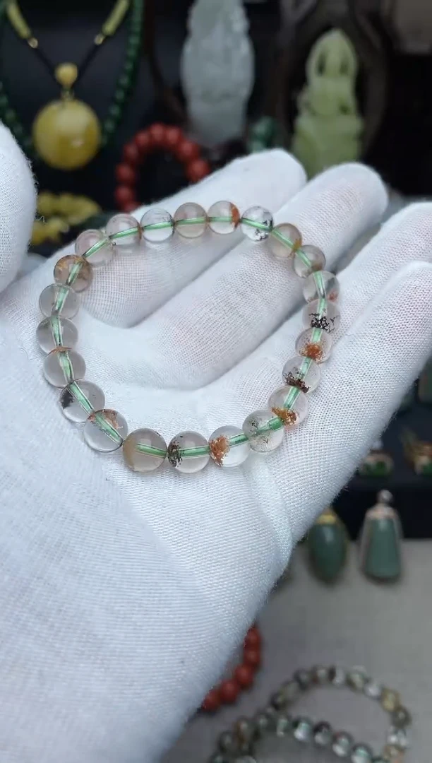 【闪购商品】烟晶手链未镶嵌手串多样性发其一f077