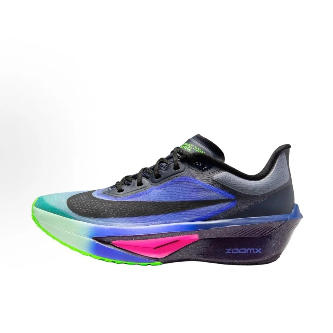 NIKE 耐克男舒适碳板运动跑鞋ZOOMFLY6流光风人生跑鞋 IO9572-400