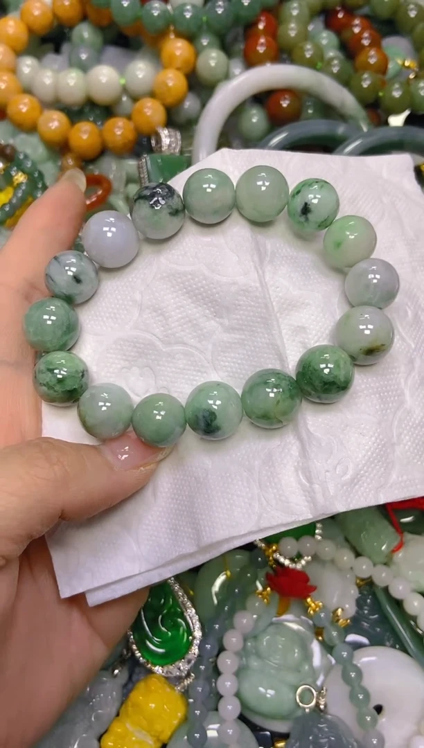 颈饰未镶嵌翡翠13MM