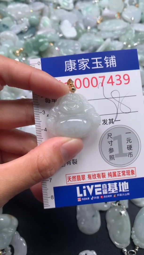 颈饰未镶嵌翡翠7439