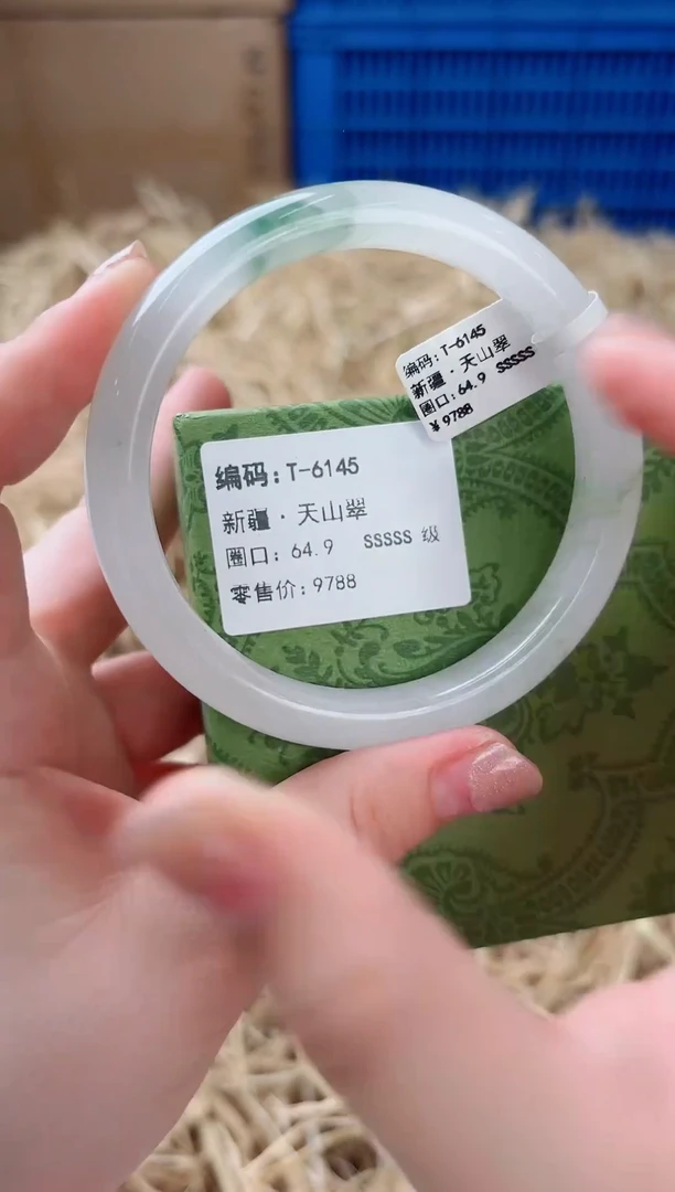 未镶嵌手镯石英质玉T-6145