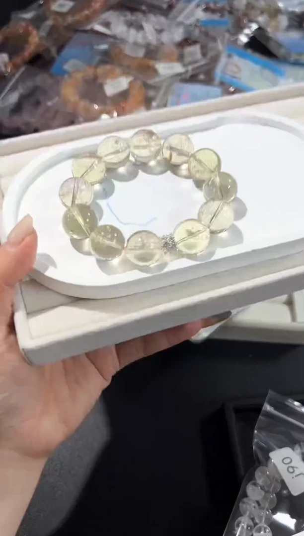 未镶嵌手串水晶91j多样性发其一【1条】默认微瑕16mm