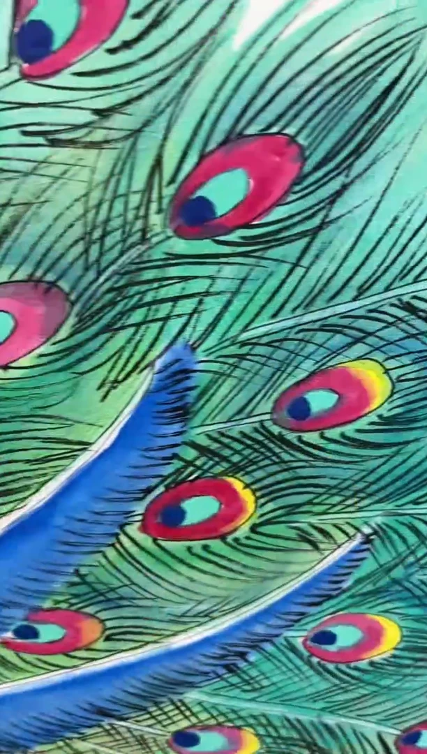 【闪购商品】国画郑乐华手绘绘画作品9-13