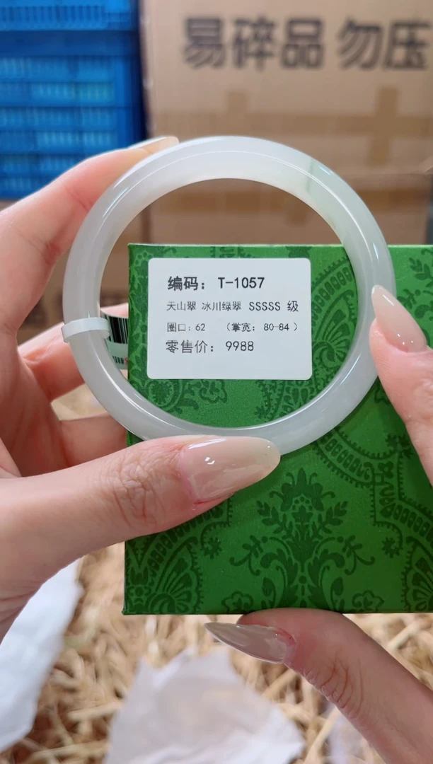 未镶嵌手镯石英质玉T-1057