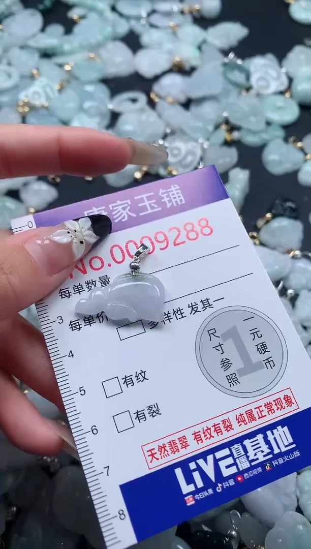 颈饰未镶嵌翡翠9288