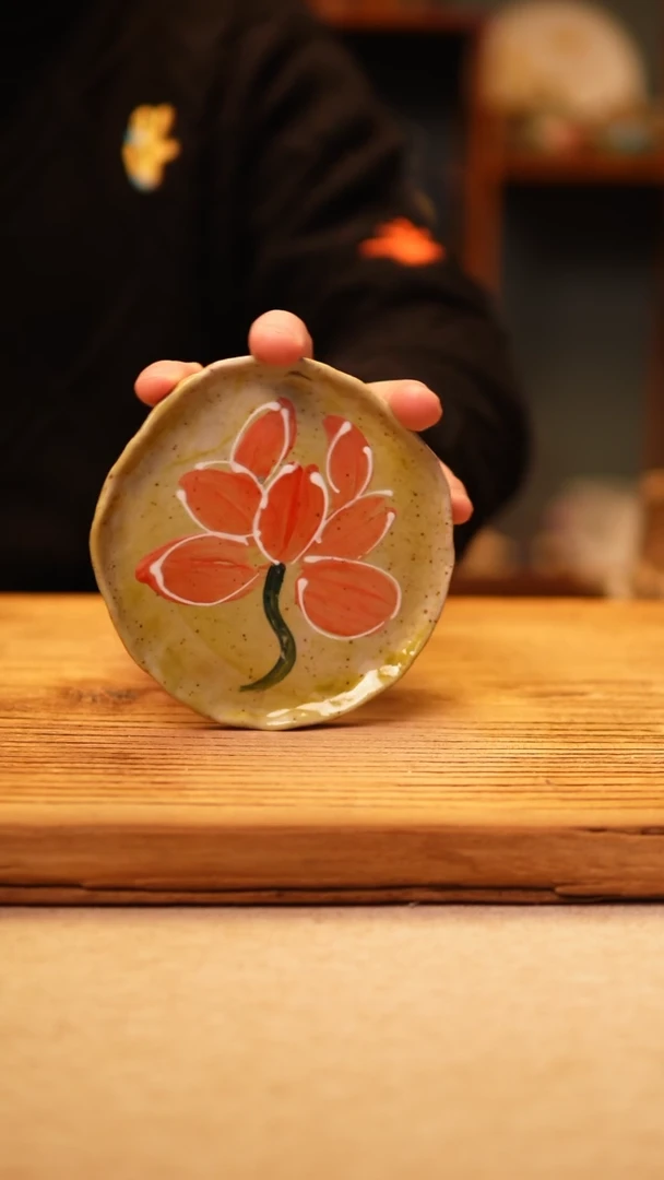 【闪购商品】@@陶园瓷舍@@纯手工手绘@高温釉下彩