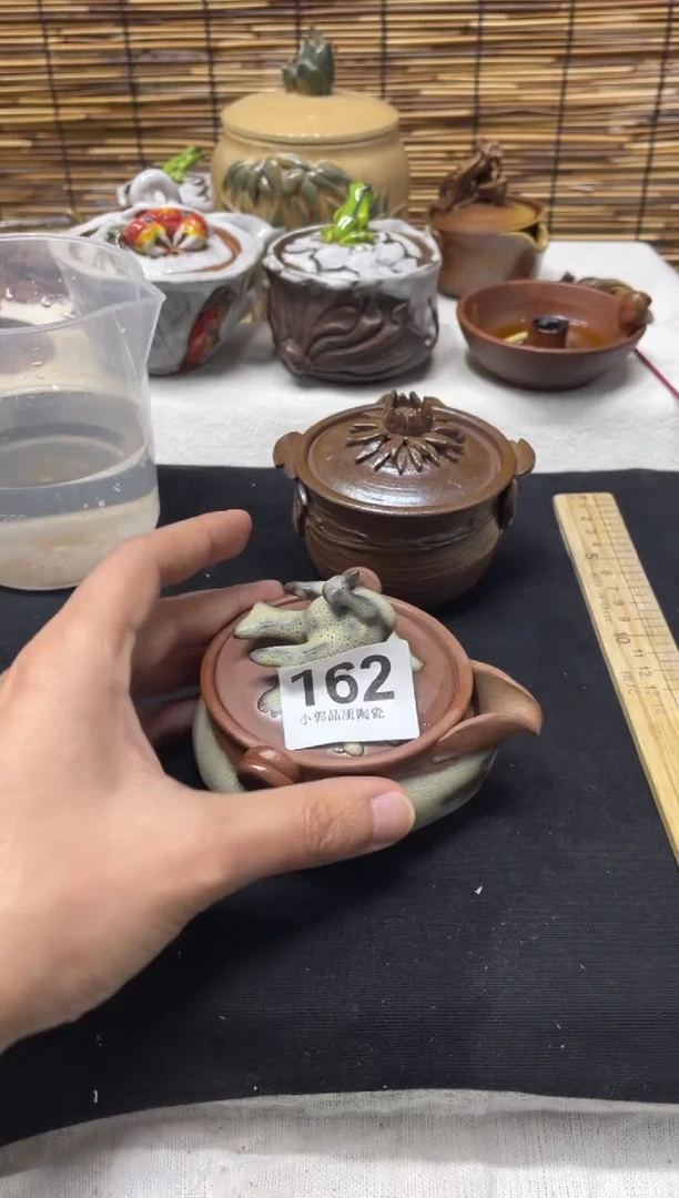 【闪购商品】杯162精美粗陶手工柴烧