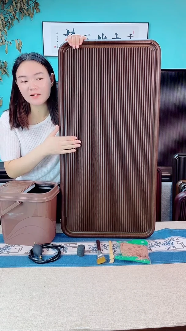 大海黄色款式茶盘90*45*4