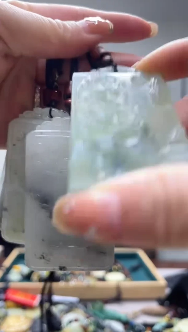 未镶嵌岫玉吊坠多样性发货拍一发一