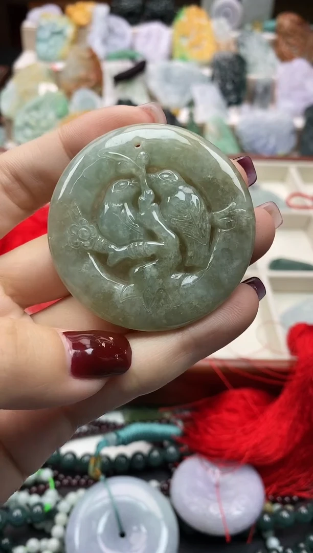 颈饰未镶嵌翡翠085