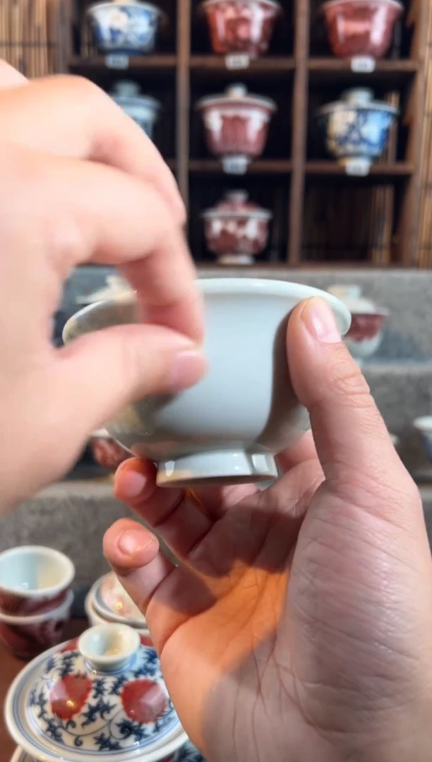 【闪购商品】422天禄言瓷手绘茶具