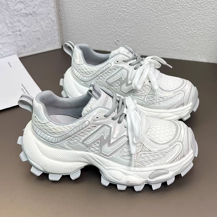 小众厚底老爹鞋夏季新款网面透气休闲运动鞋8023