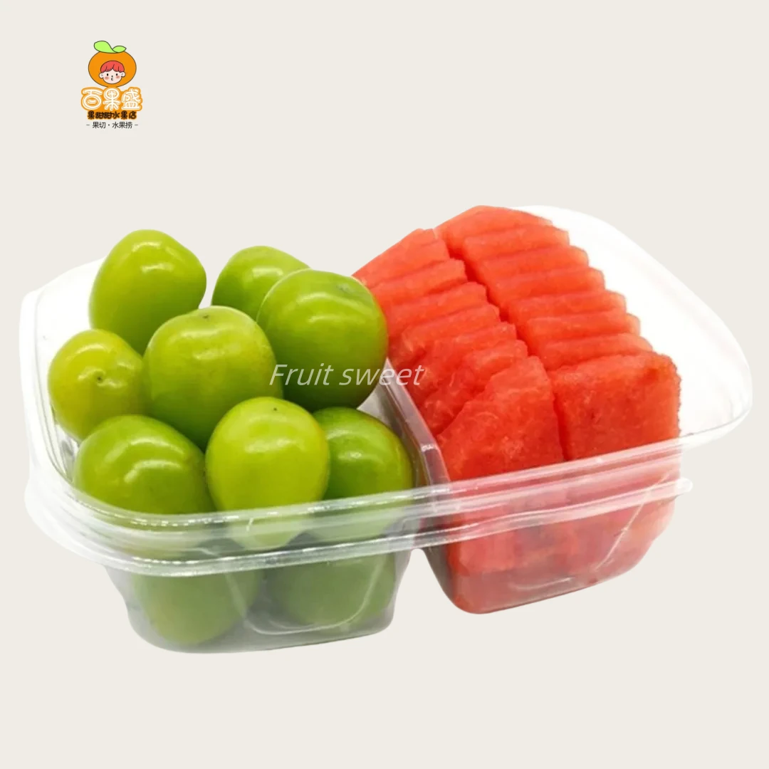 【双拼果切】阳光玫瑰葡萄 +西瓜350g
