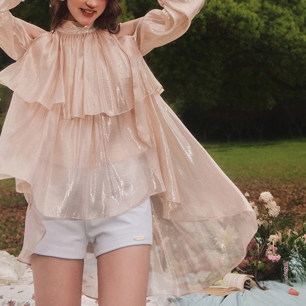 【美娇粉丝专属】白平绒短裤