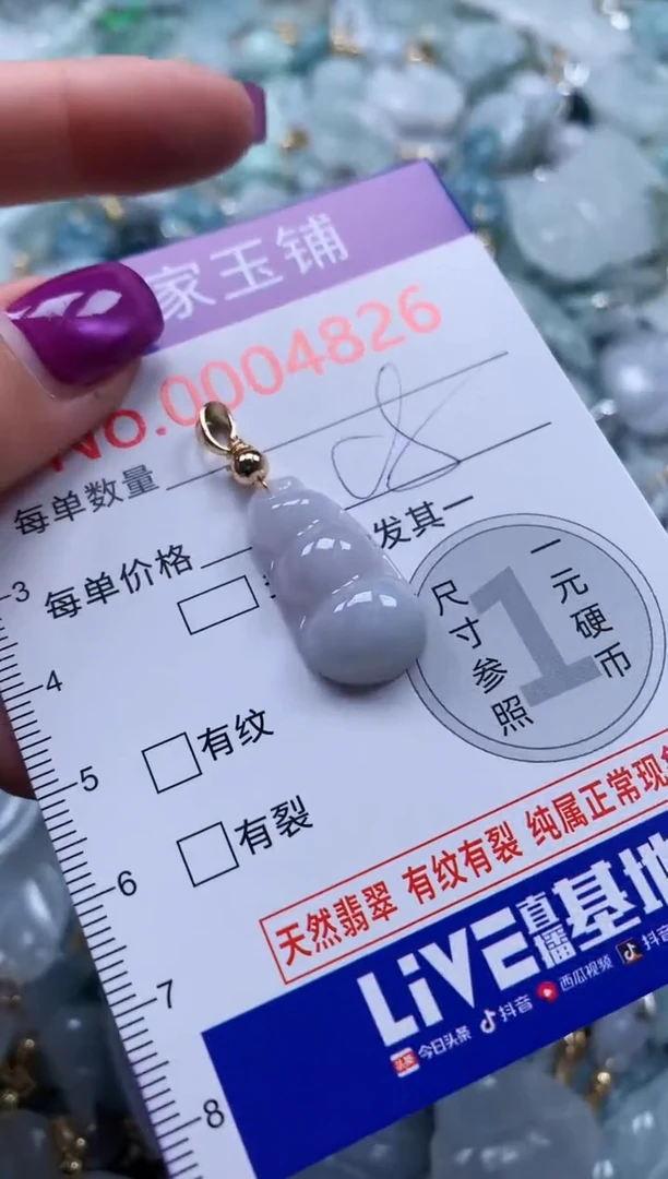 颈饰未镶嵌翡翠4826