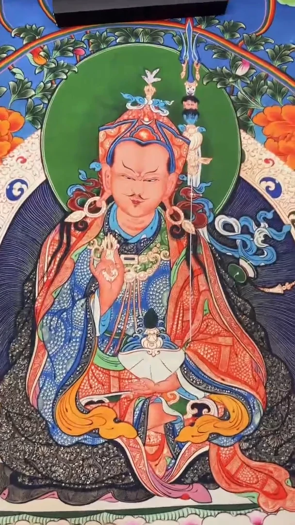 装裱画唐卡藏艺阁高端绘画作品TK16101