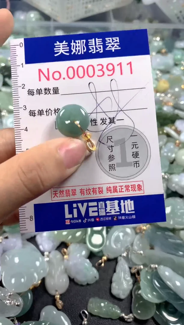 颈饰未镶嵌翡翠3911