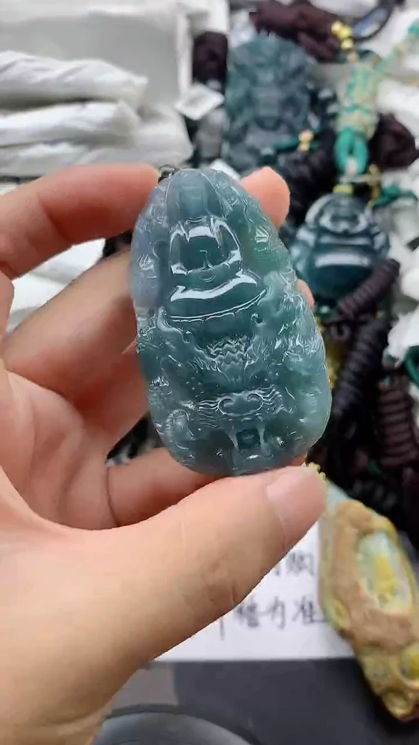 翡翠未镶嵌颈饰888