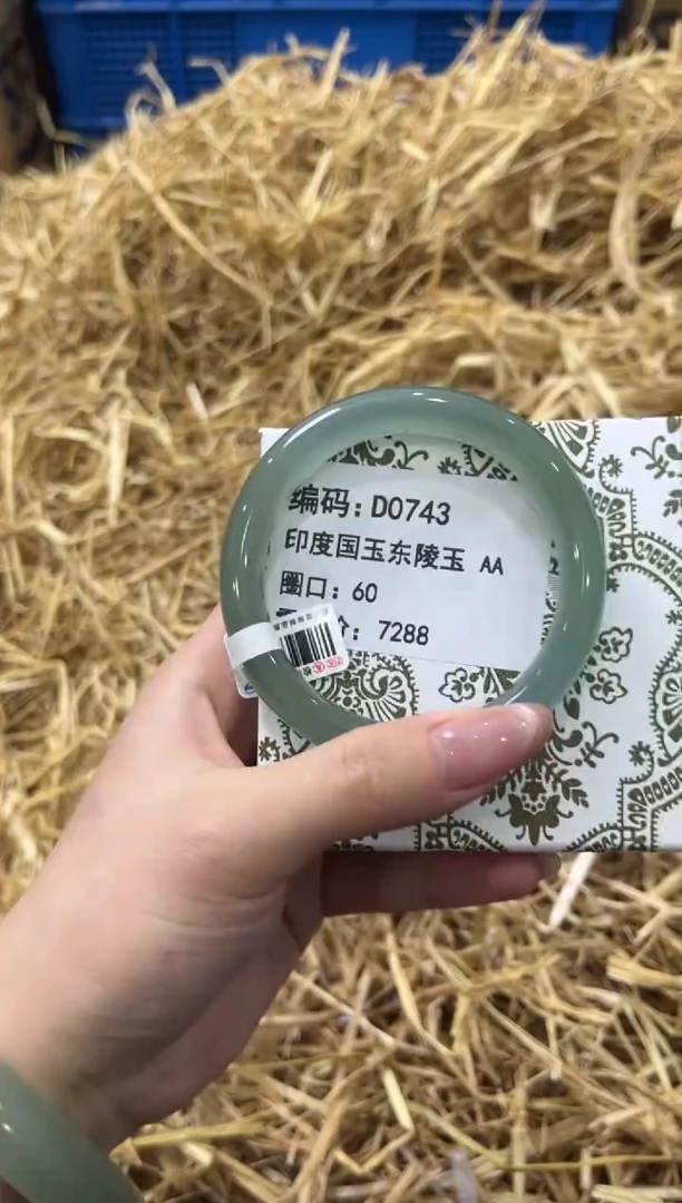 未镶嵌手镯石英质玉D0743