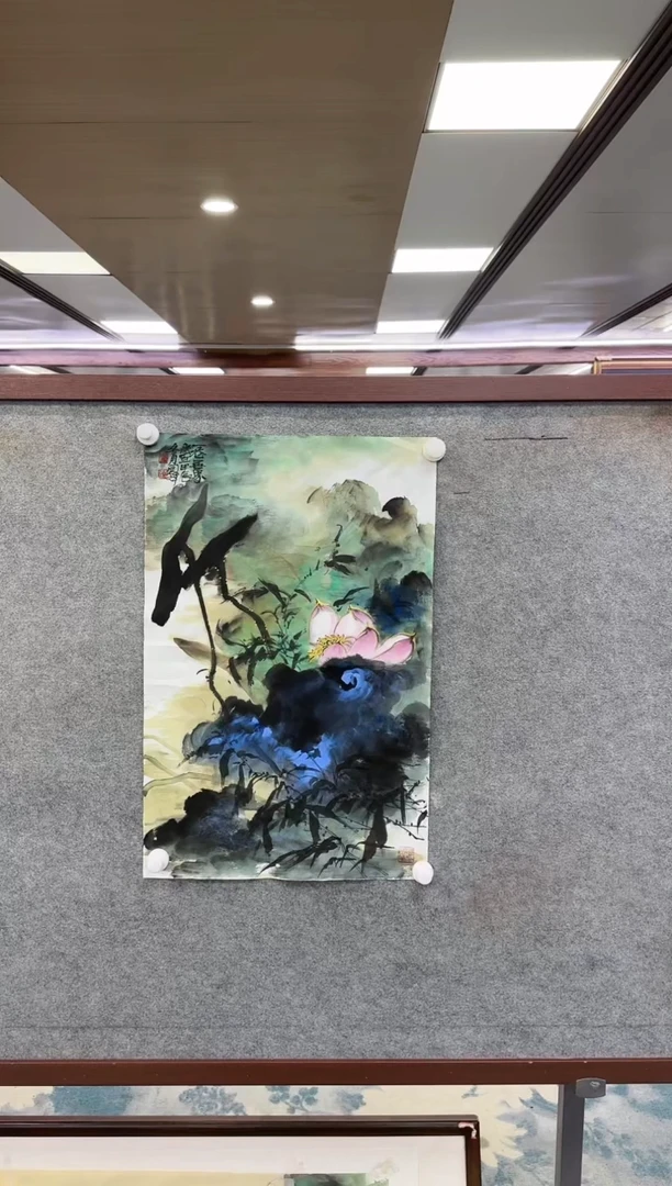 【闪购商品】绘画M-闫辉老师-两平尺荷花