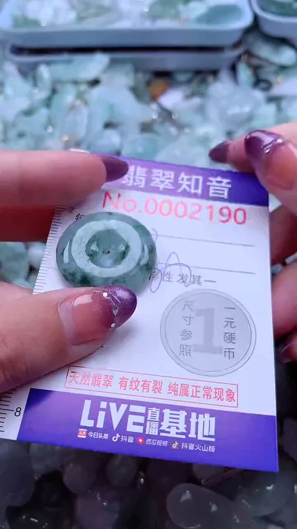 翡翠未镶嵌吊坠(不含链)2190
