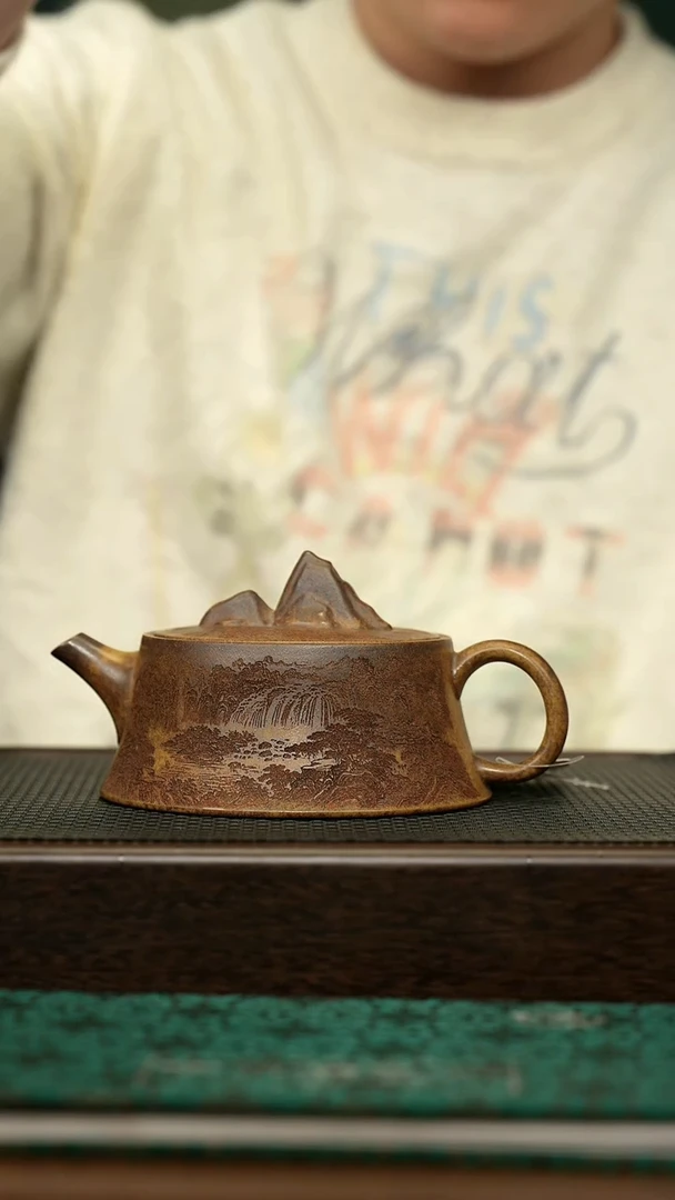【闪购商品】紫砂茶壶宜兴原矿 手工 紫砂壶容量300CC
