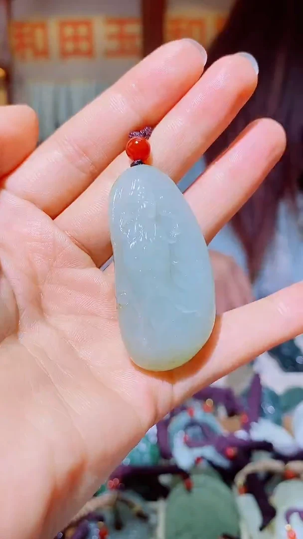 颈饰未镶嵌和田玉1