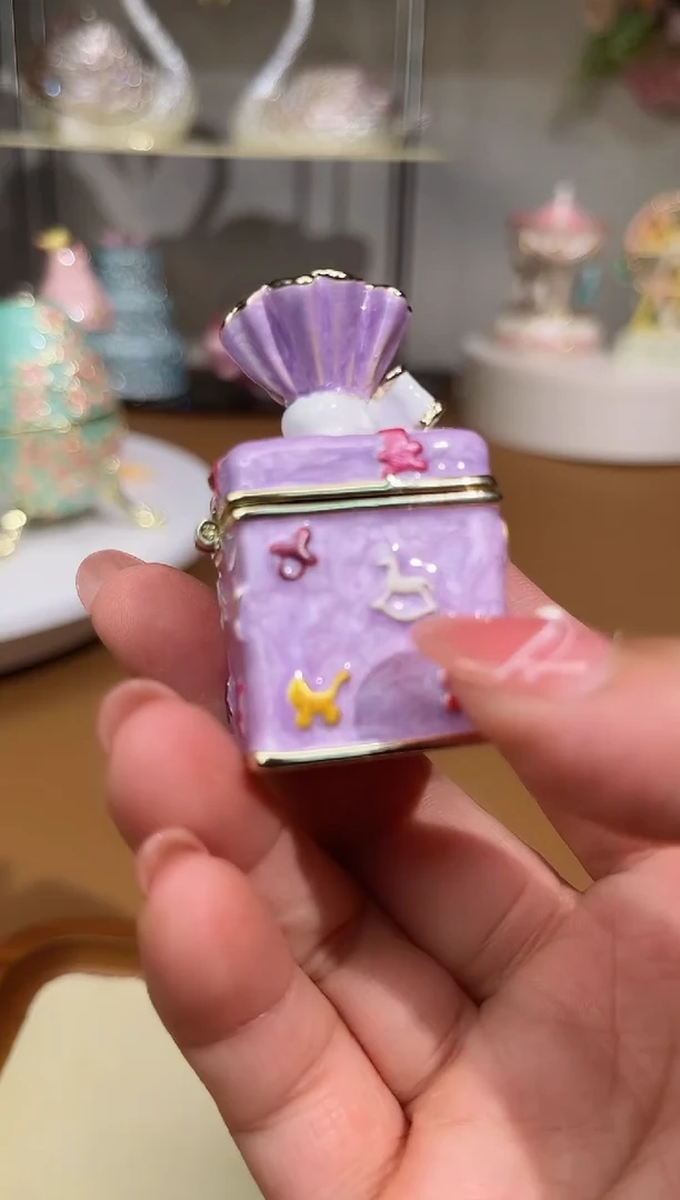 【闪购商品】易尚宝珐琅彩首饰盒