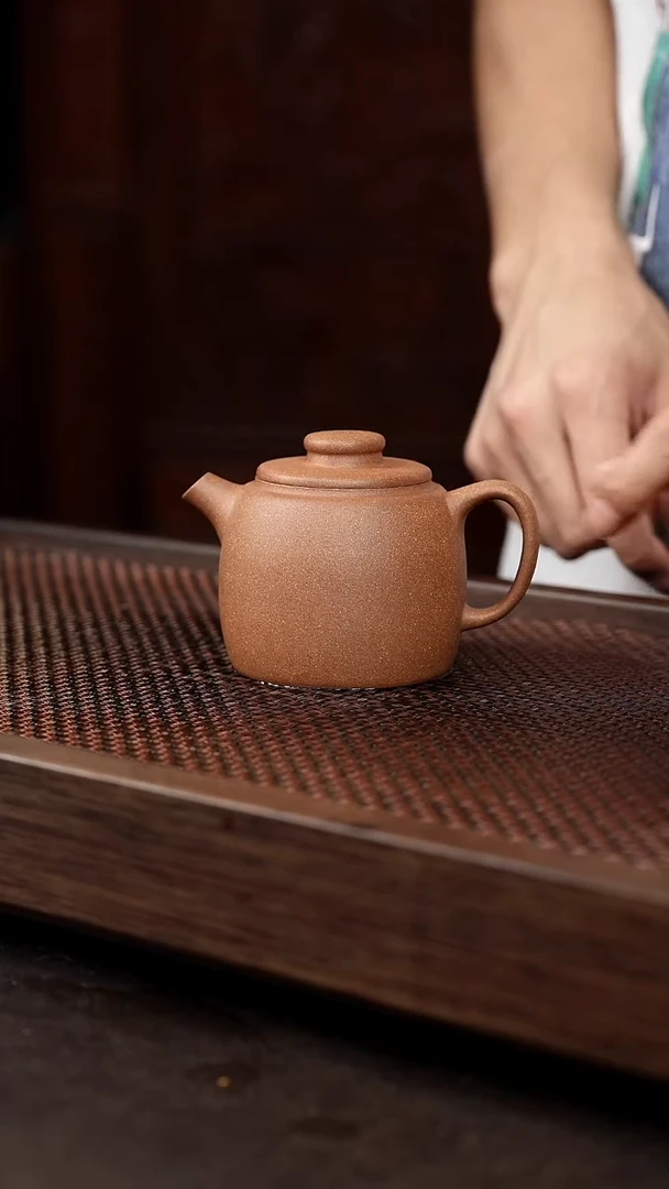 茶壶紫砂老段泥高巨轮