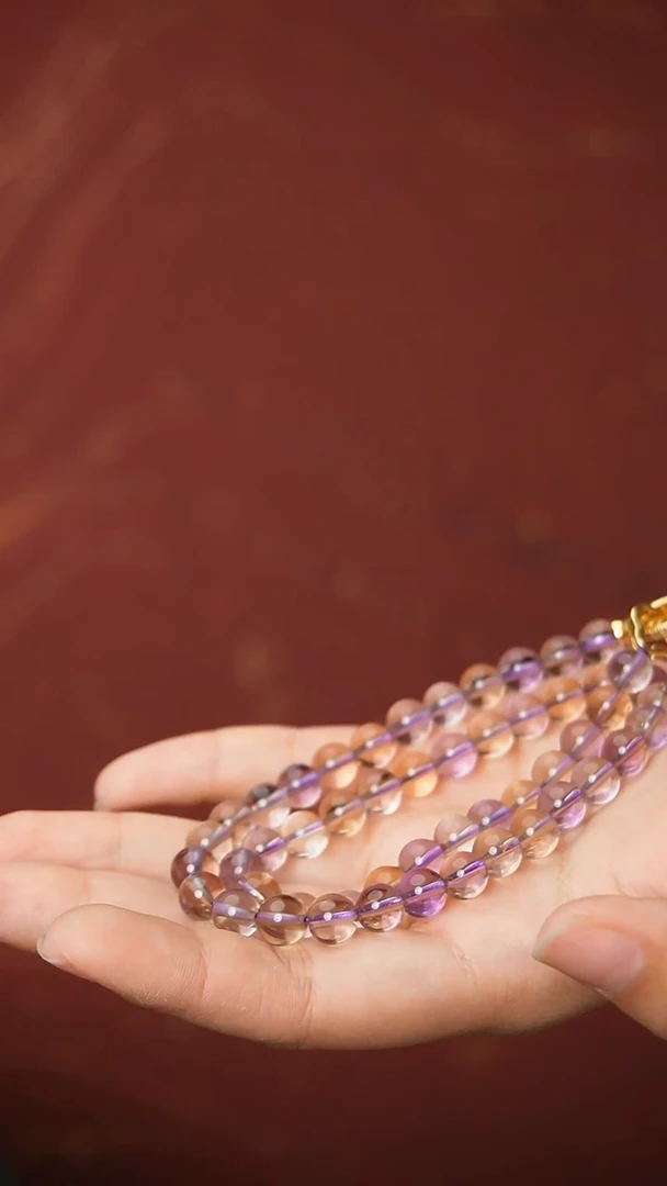 未镶嵌颈饰水晶A08多圈