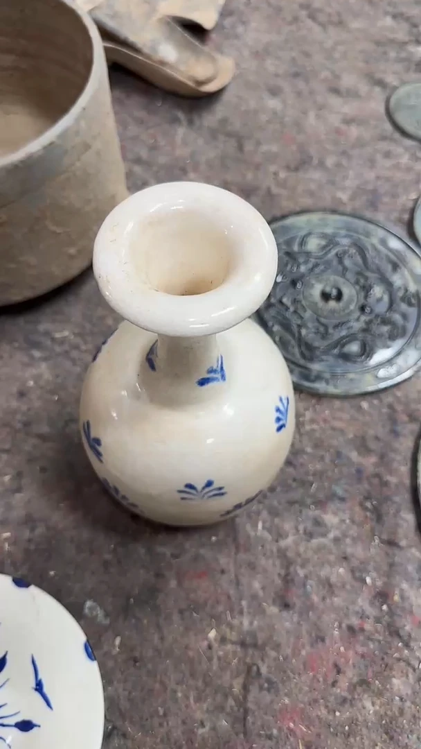 摆件唐三彩陶瓷摆件