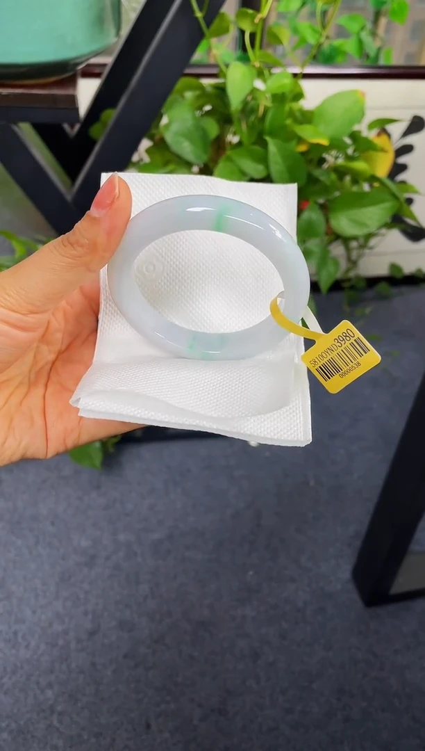 未镶嵌手镯翡翠108-58.5