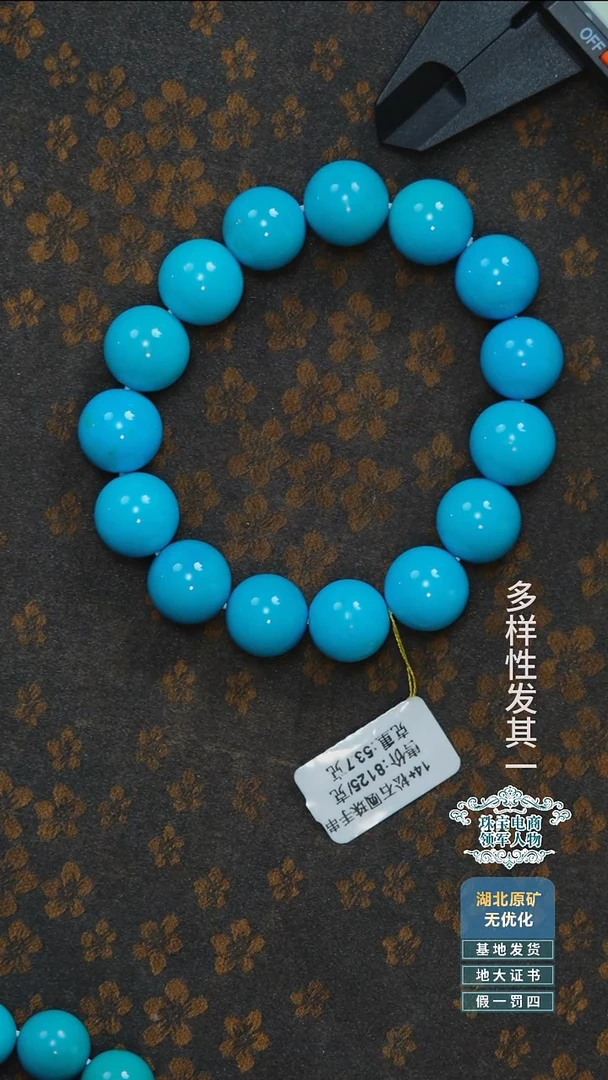 未镶嵌绿松石珠宝奇石A009