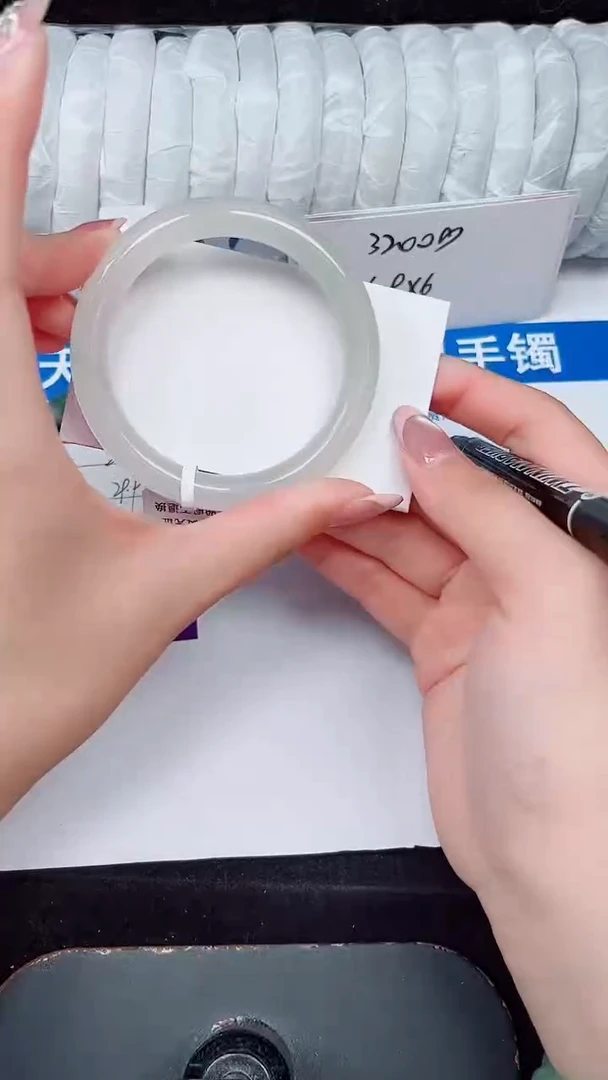 未镶嵌手镯石英质玉287-55/56