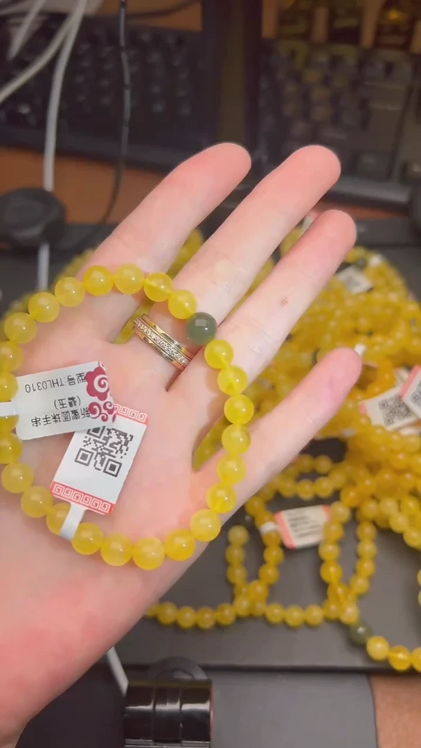 未镶嵌蜜蜡手串THL0310