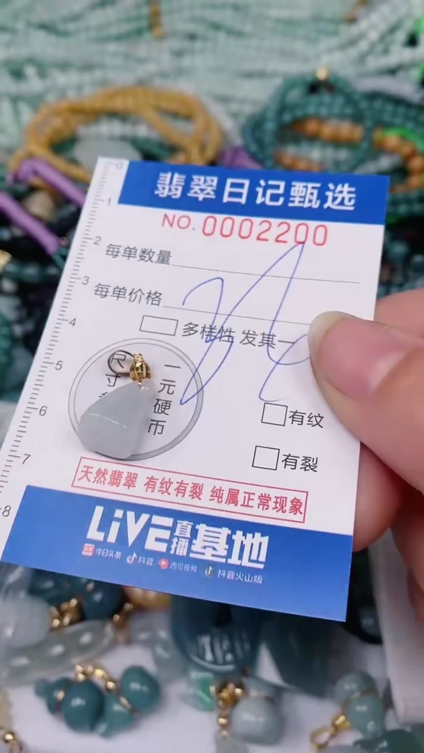 【闪购商品】翡翠颈饰未镶嵌00002200