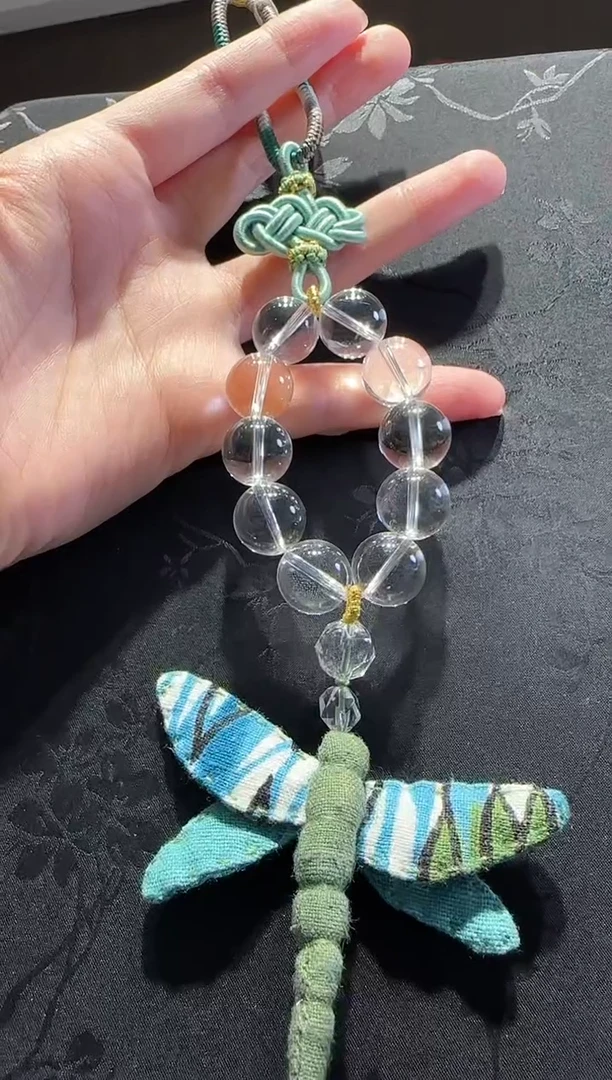 未镶嵌手绳水晶蜻蜓款
