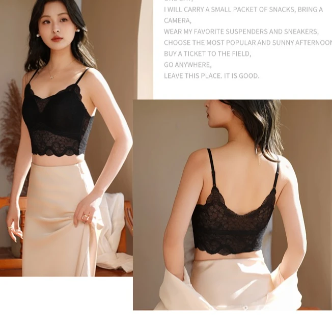 短款美背吊带通勤经典舒适百搭夏季修身性感女款时尚简约女士打底