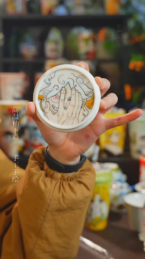 景德镇高温釉下彩纯手工手绘