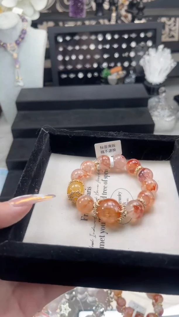 【闪购商品】水晶手链未镶嵌天然水晶 多样性发货
