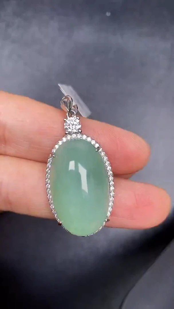 银S925镶嵌戒指翡翠1310