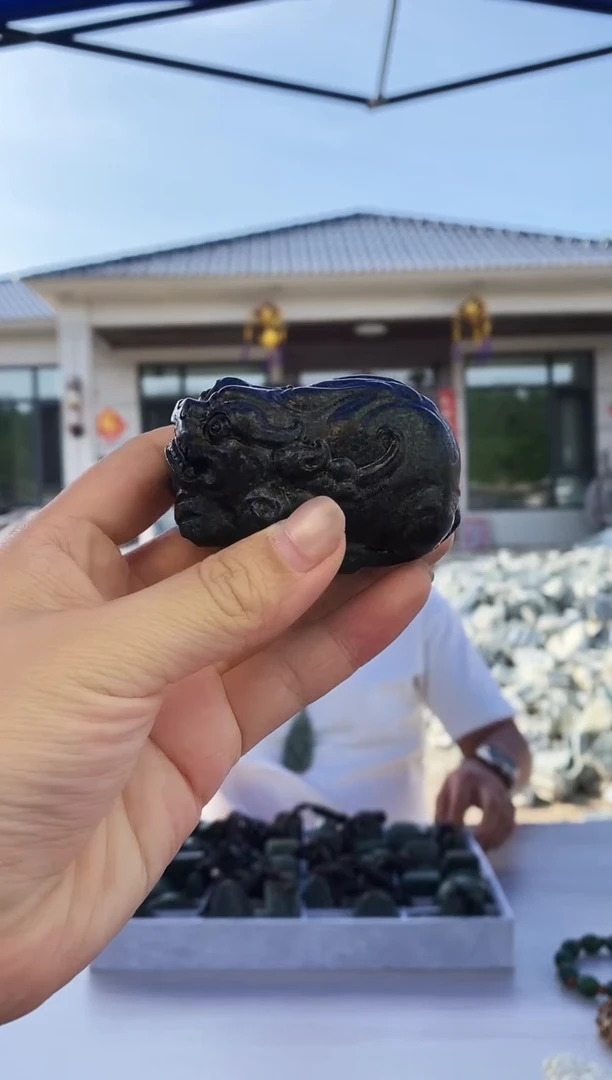 透闪石质玉未镶嵌挂件多样性随机发一