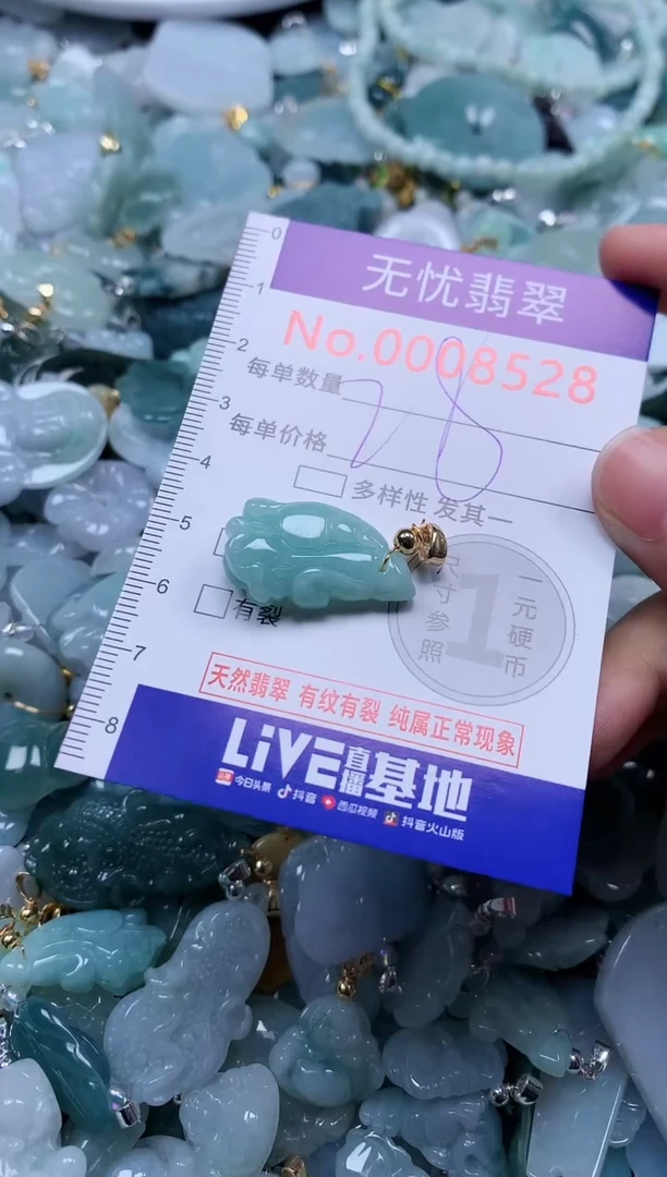 颈饰未镶嵌翡翠8528