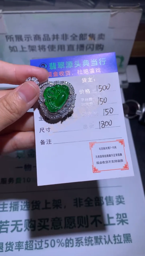 翡翠合金颈饰-净货-多样性发货