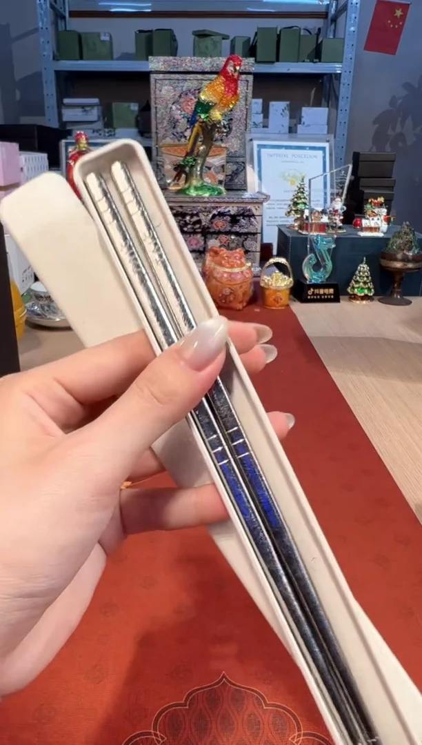 【闪购商品】杯85 钛筷子（银）
