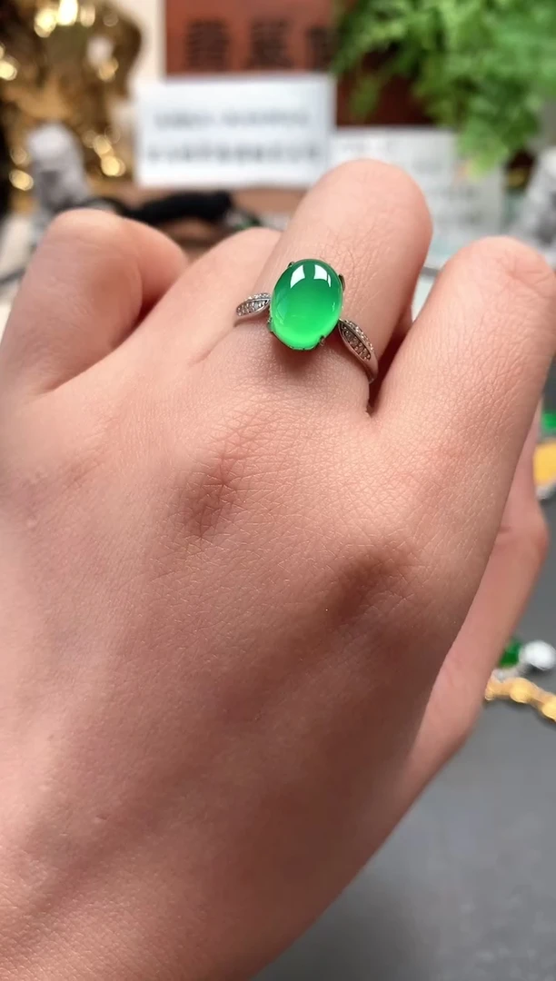 【闪购商品】玛瑙/玉髓戒指合金戒指