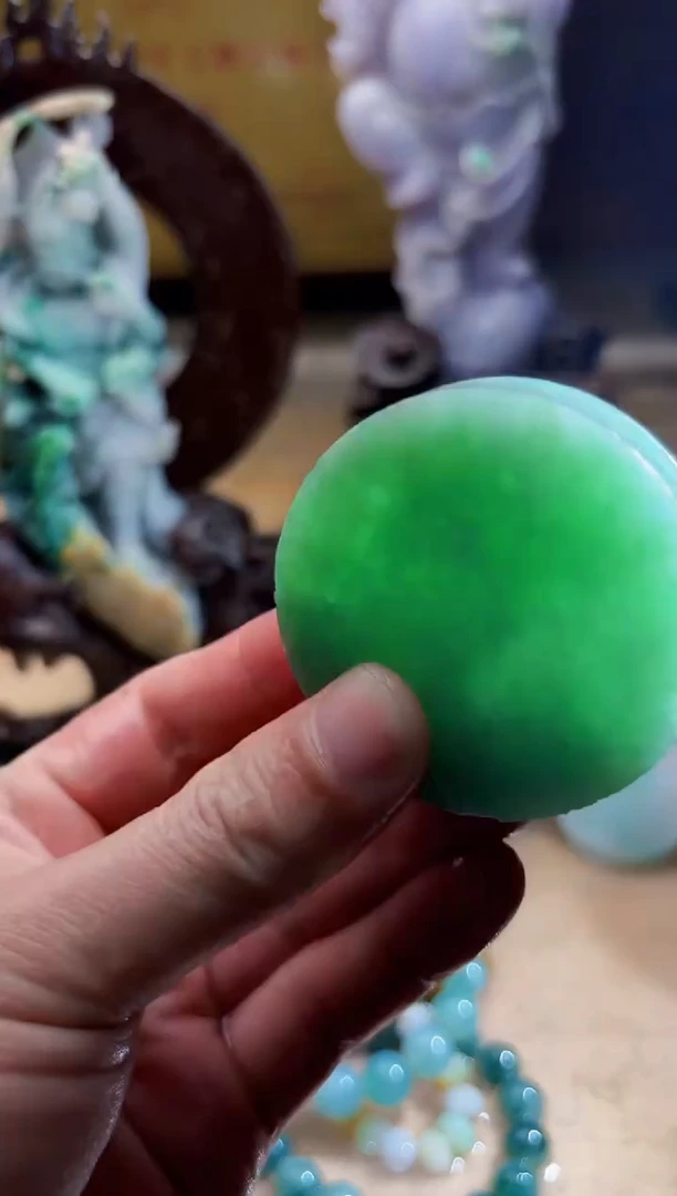 未镶嵌挂件翡翠A货张麦7909